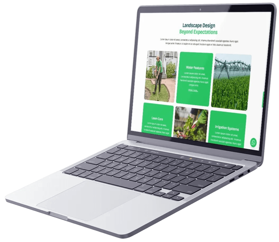 Let's Garden left laptop image